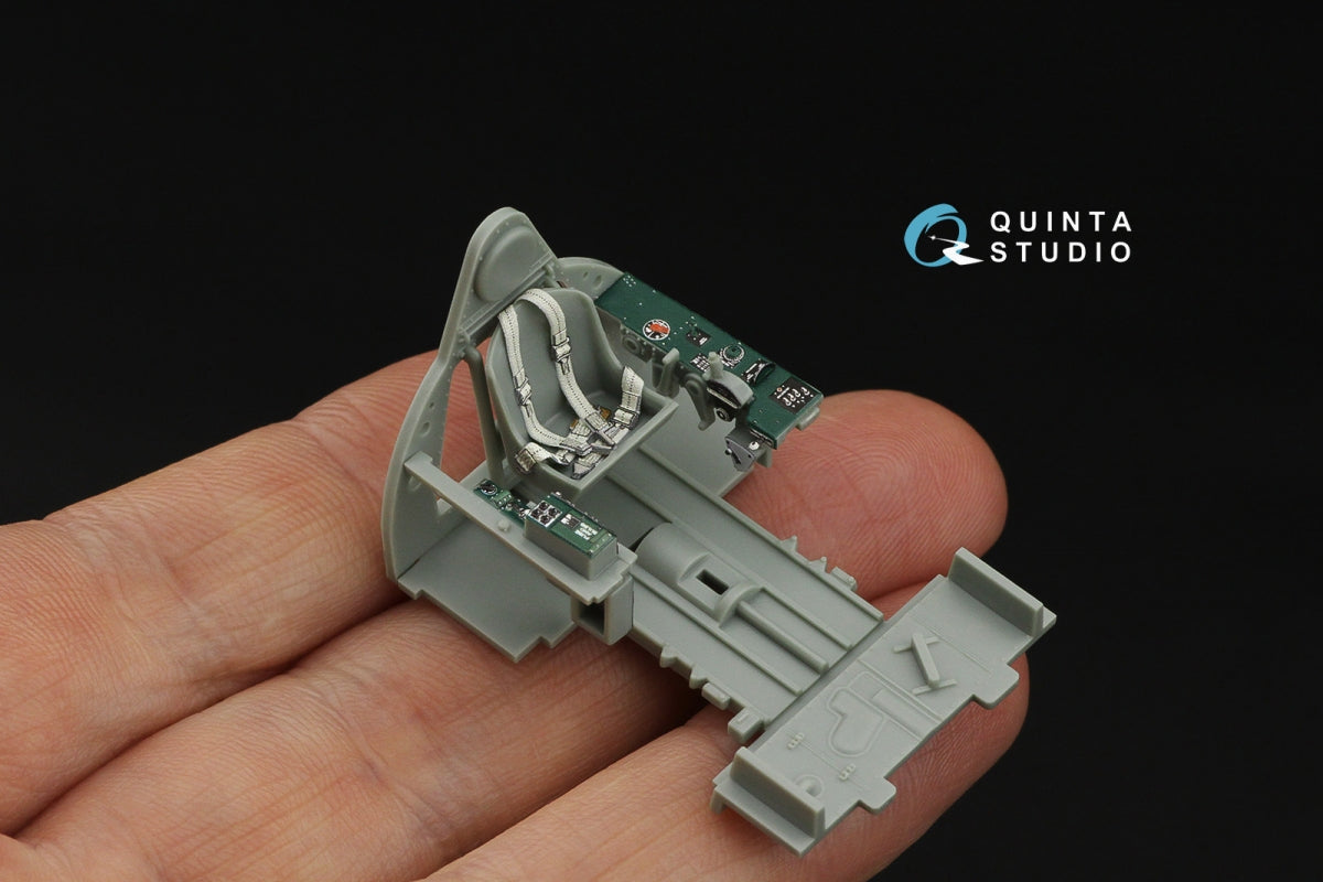 Quinta Studio QD48538 F4F-4 Wildcat 3D-Printed &amp;amp; coloured Interior on decal paper (Academy) 1/48 – Bild 8