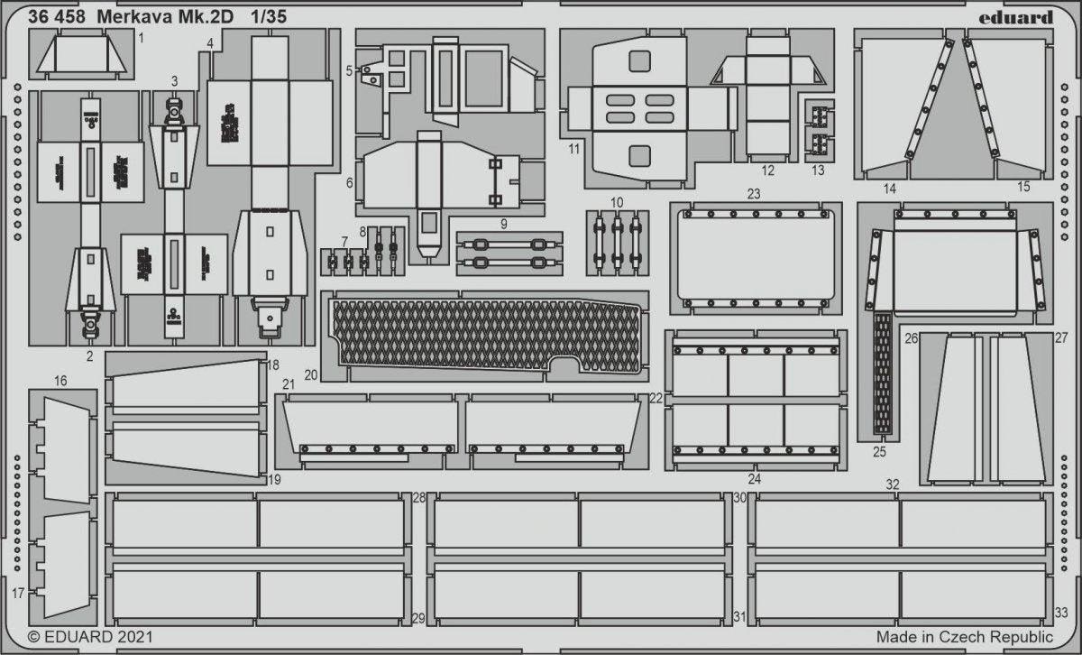 Eduard 36459 Panzerkampfwagen IV Ausf.F for TAMIYA 1/35