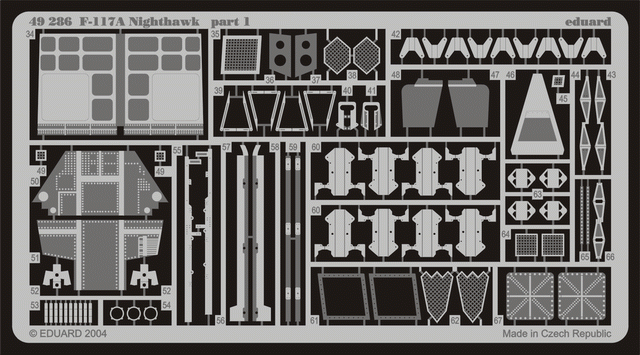 Eduard 49286 F-117A 1/48 Tamiya – imagen 3
