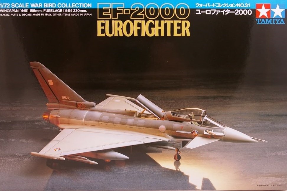 Tamiya 60731 EF-2000 Eurofighter 1/72