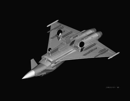 Hobby Boss 80265 EF-2000B Eurofighter Typhoon 1/72 – immagine 5