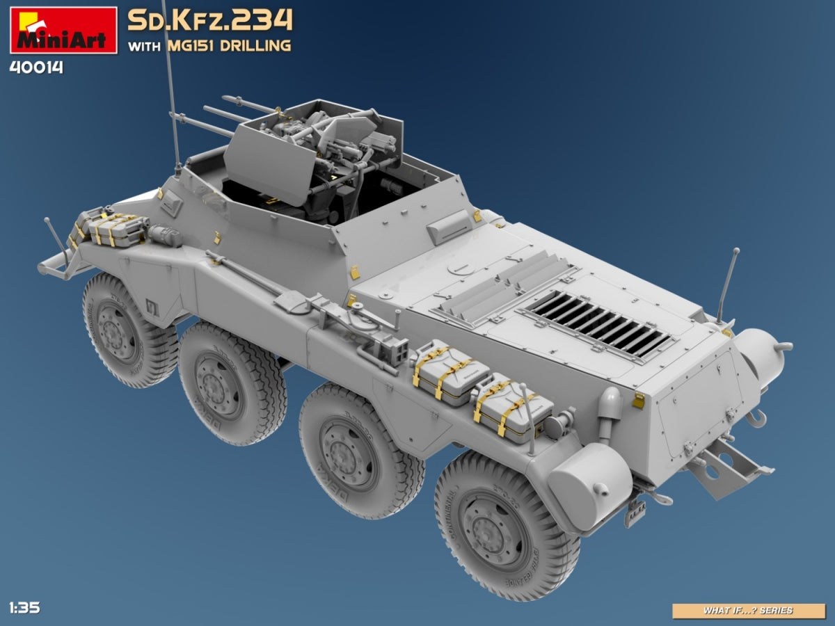 MiniArt 40014 Sd.Kfz.234 WITH MG151 DRILLING 1/35 – Bild 12