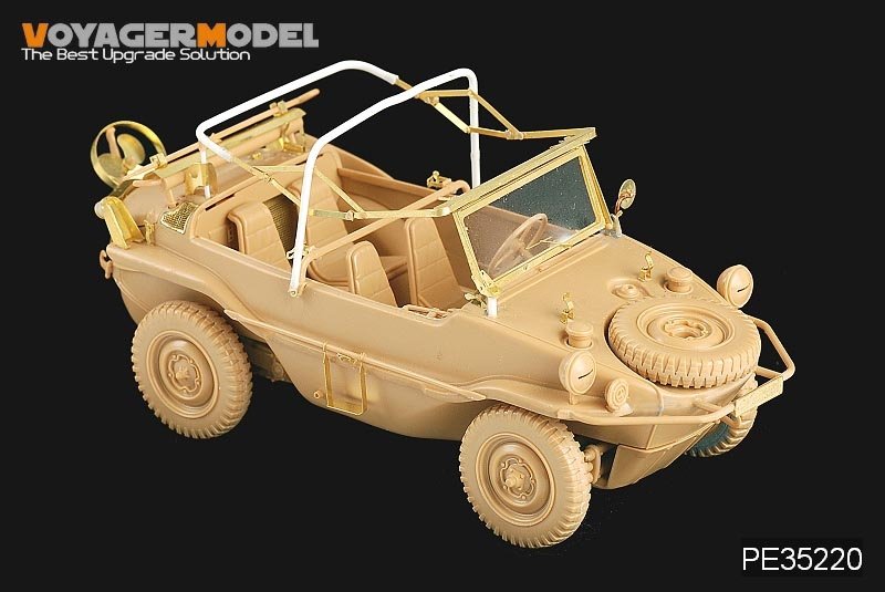 Voyager Model PE35220 WWII German Schwimmwagan Type 166 for TAMIYA 35224 1/35 – immagine 6