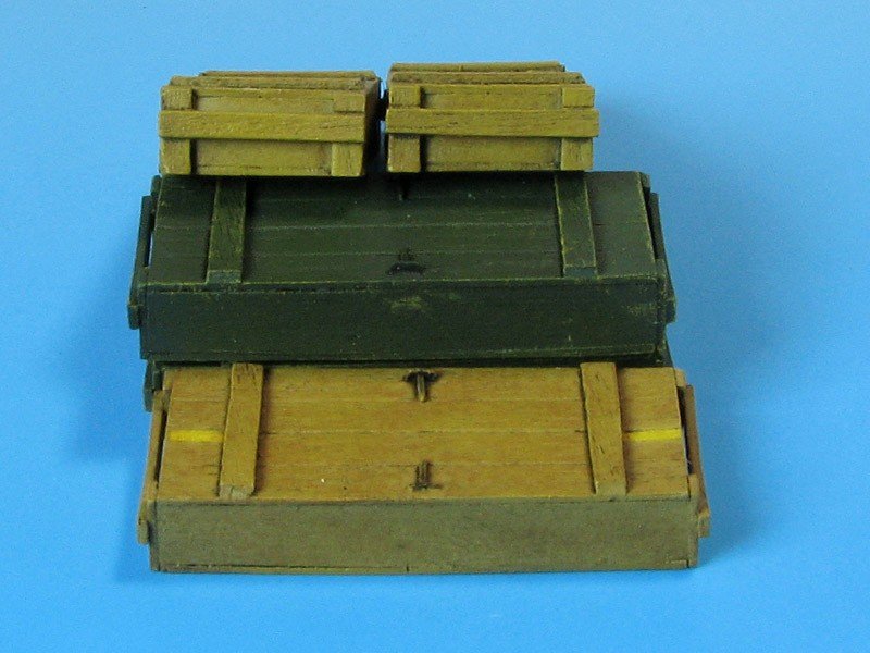 Eureka XXL E-005 Zestaw 5-ciu skrzynek amunicyjnych 1/35 – Bild 2