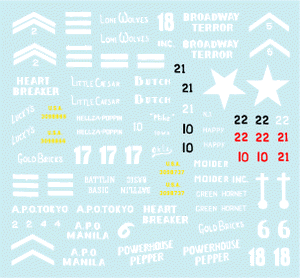 Star Decals 35-934 US 44th TANK BATTALION 1/35 – Bild 3