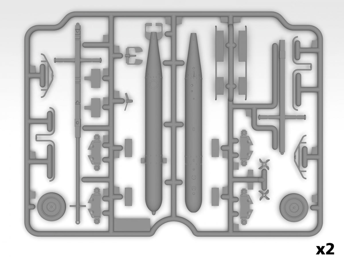 ICM 48408 WWII German Aircraft Armament 1/48 – immagine 5