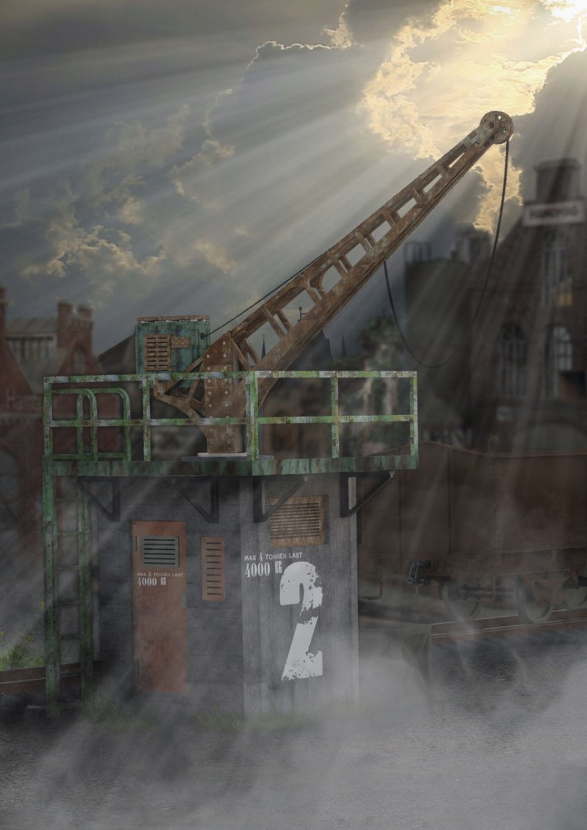 RT-Diorama 35309 4to. Railroad-Crane 1/35 – imagen 5