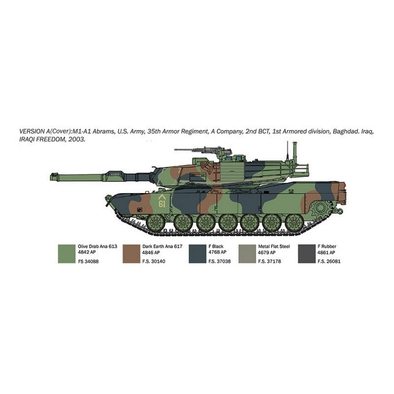 Italeri 35108 M1A1 Abrams - WAR THUNDER 1/35 – image 3