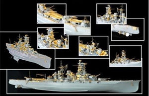 Flyhawk FH350020 WW II IJN Battelship Kongo 1944 (For Aoshima 041178) 1/350 – immagine 2