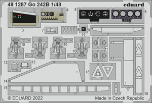 Eduard 491287 Go 242B ICM 1/48