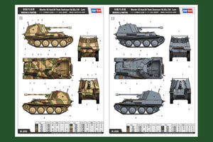 Hobby Boss 80168 Marder III Ausf.M Tank Destroyer Sd.Kfz.138 Late 1/35 – zdjęcie 2