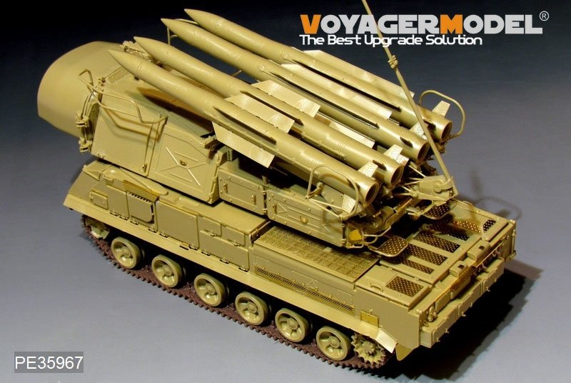 Kit de mise à niveau Voyager Model PE35967 pour le système de missiles de défense aérienne russe moderne 9K37M BUK, compatible avec PANDA PH35033 à l&amp;#39;échelle 1/35. – image 3