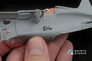 Quinta Studio QD48021 I-16 type 5 3D-Printed &amp;amp; coloured Interior on decal paper 1/48 – immagine 3