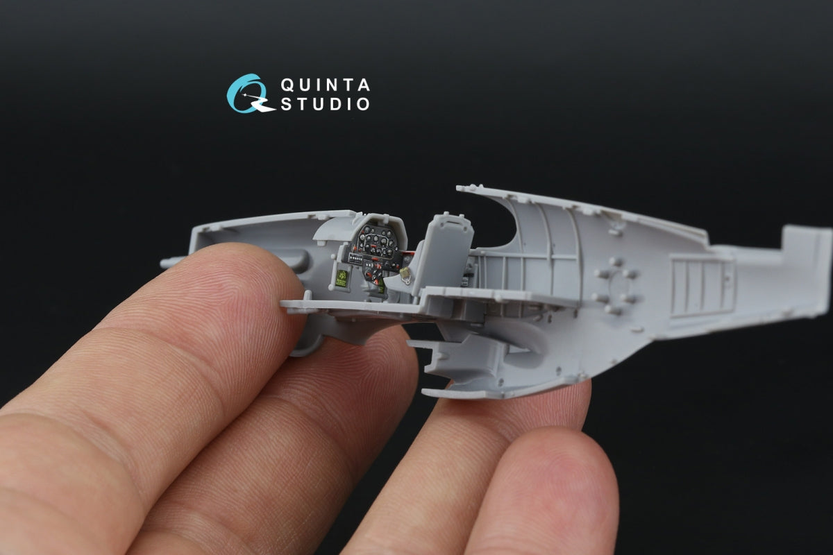 Quinta Studio QD72219 P-51B/P-51C Mustang 3D-Printed &amp;amp; coloured Interior on decal paper (Arma Hobby) 1/72 – immagine 12