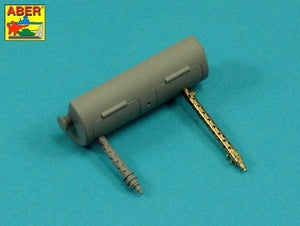 Aber 16L-17 Zestaw 2 luf do MG13 używanych w niemieckim czołgu Pz.Kpfw. I, Ausf.A wczesny do 1938r. / Set of 2 barrels for guns MG13 (long) used in German light tank Pz.Kpfw. I, Ausf.A early to 1938 1/16 – Bild 4