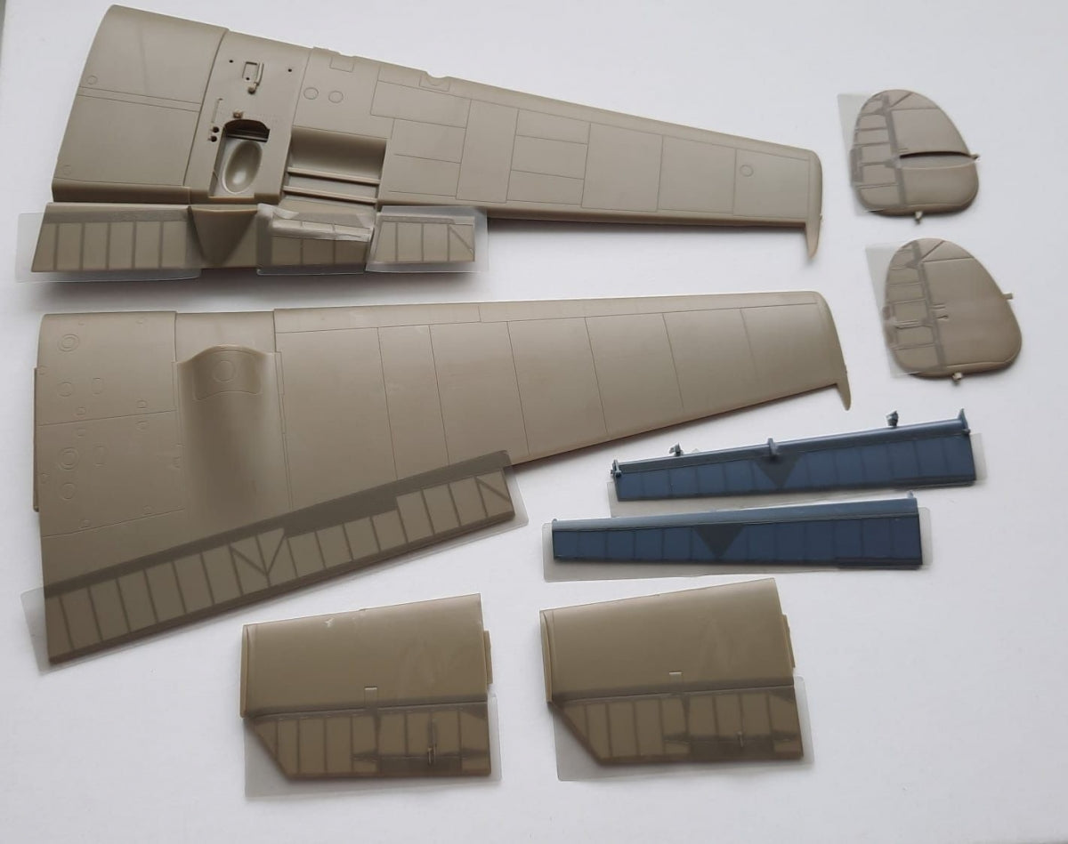 Omask 64002 Bf 110 masks for control surfaces (for Eduard) 1/48 – image 3