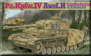 Dragon 6560 Pz.Kpfw IV Ausf.H with Zimmerit (Late Production) 1/35