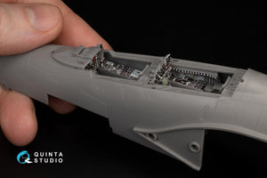 Quinta Studio QDS-48371 F-4E avec intérieur imprimé en 3D et coloré DMAS sur papier décalcomanie (Meng) (Petite version) 1/48 – image 13