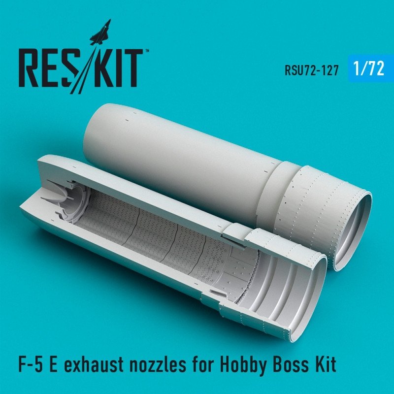 RESKIT RSU72-0127 F-5 E exhaust nozzles for Hobby Boss 1/72