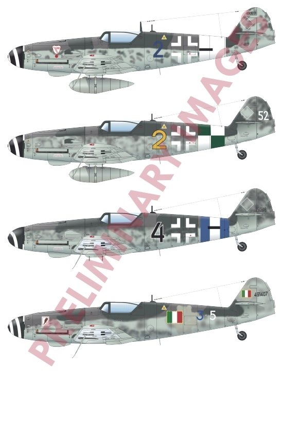 Eduard 84174 Bf 109G-10 ERLA Weekend edition 1/48 – imagen 3