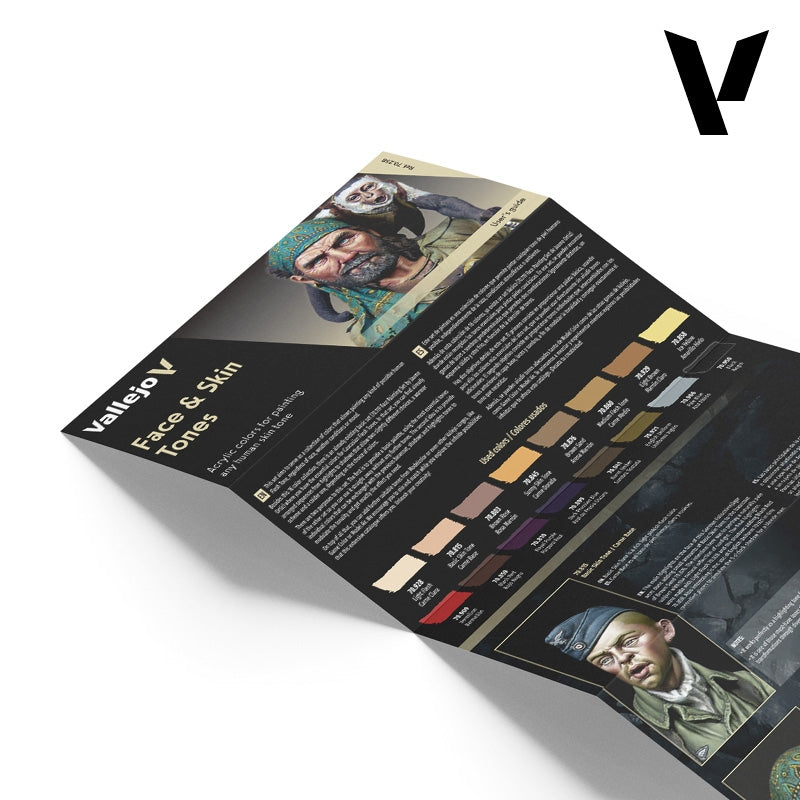 Vallejo 70258 Face &amp;amp; Skin Tones 16x18ml – immagine 3