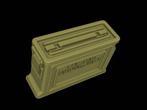 Panzer Art RE35-393 US ammo boxes for 0,3 ammo (metal pattern) 1/35 – zdjęcie 2