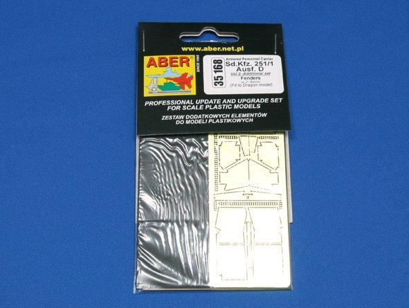 Aber 35168 Sd.Kfz.251/1 ausf.D cz.2 blotniki (DRA) 1/35 – imagen 3