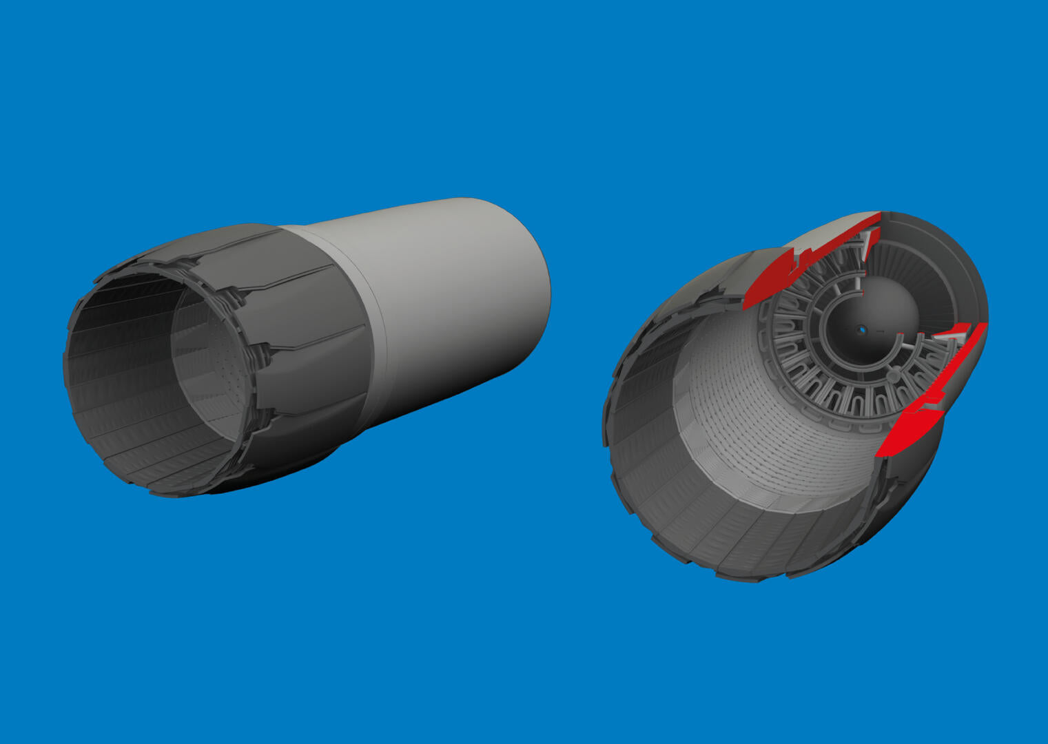 Eduard 672462 F-14D exhaust nozzles PRINT for Tamiya 1/72 – Bild 2