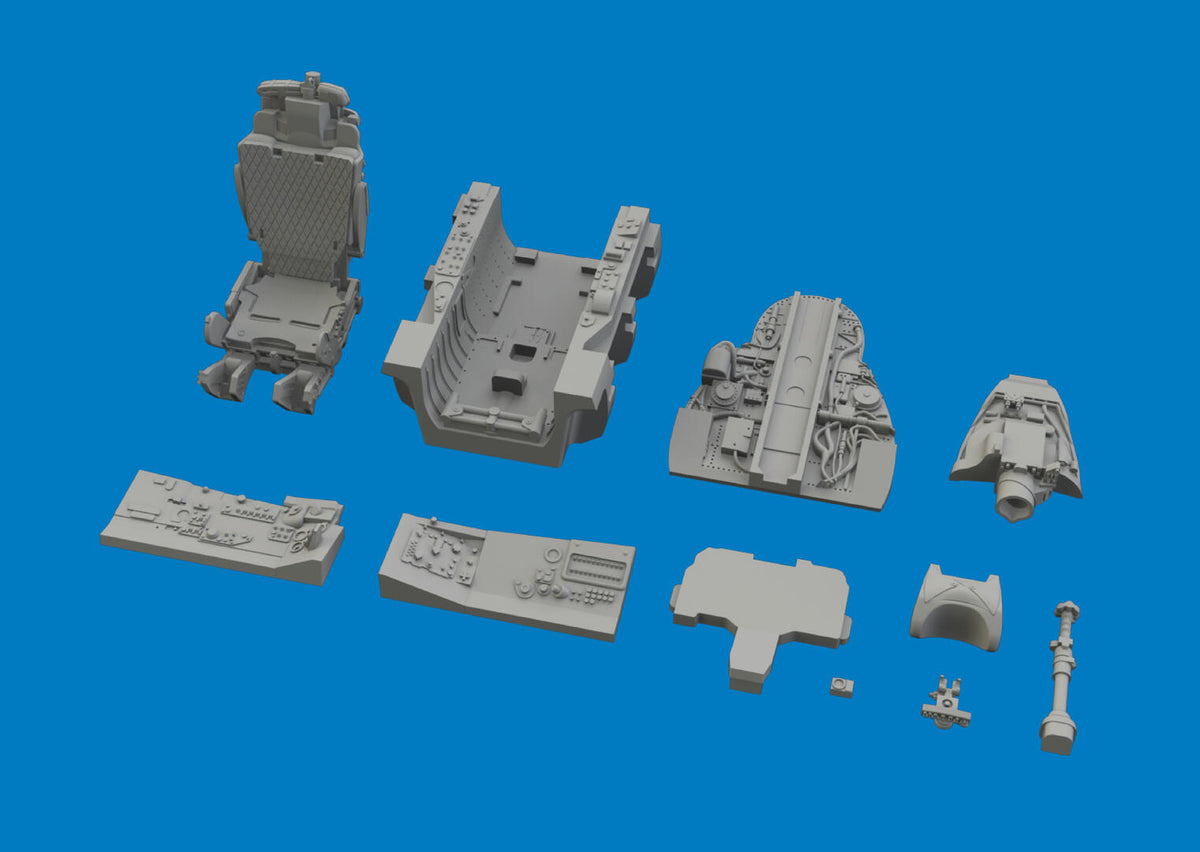 Eduard 672466 MiG-21R cockpit for EDUARD 1/72 – Bild 3