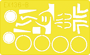 Eduard EX136 B-24J 1/48 MONOGRAM – immagine 2