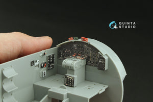 Quinta Studio QD32233 Boeing B-17E/F Pilot&amp;#39;s cockpit. 3D-Printed coloured Interior on decal paper (HK models) 1/32 – immagine 7