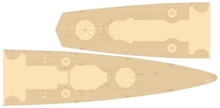 MK1 Design MD-20024 DKM Battleship SCHARNHORST DX PACK for Trumpeter 1/200 – imagen 71