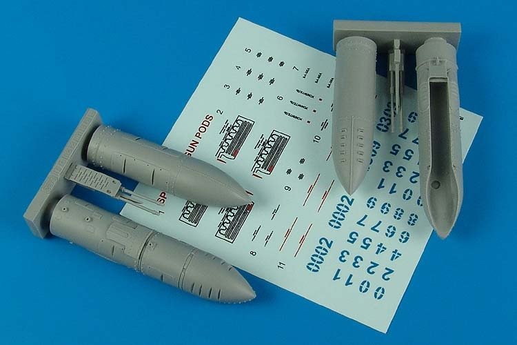 Aerobonus 320013 SPPU-22 Soviet gun pods 1/32