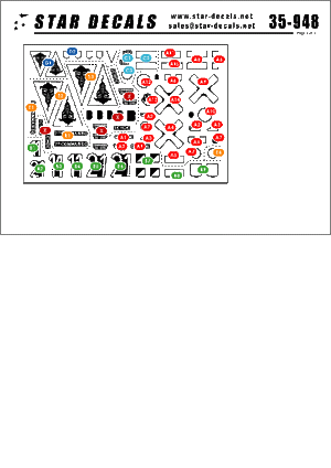 Star Decals 35-948 Modern African Wars 3 1/35 – Bild 2