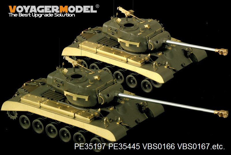 Voyager Model PE35445 WWII US Army T26E4 Super Pershing Tank Basic for TAMIYA 35319 1/35 – Bild 9