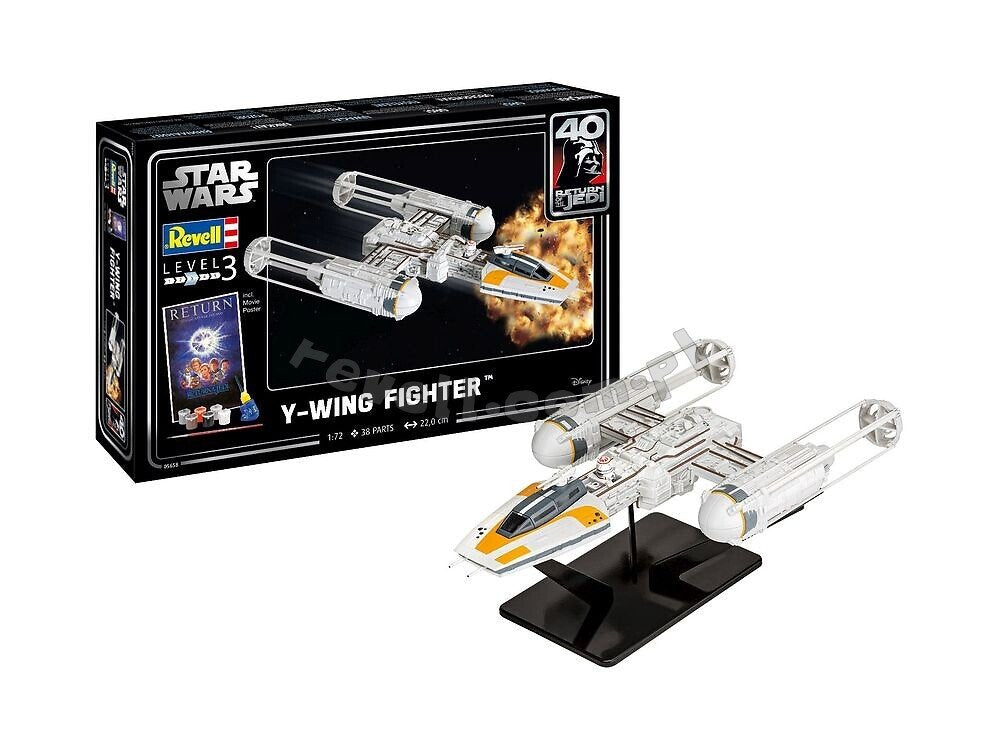Revell 05658 Y-wing Fighter STAR WARS SET 1/106 – immagine 2