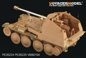 Garde-boues Voyager Model PE35225 pour char allemand Marder III M de la Seconde Guerre mondiale, compatibles avec le modèle TAMIYA 35255 au 1/35 – image 3