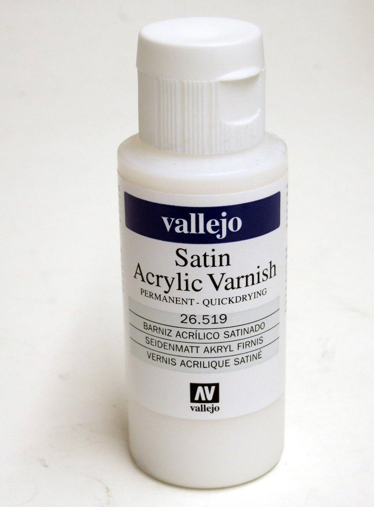 Vernis acrylique satiné Vallejo 26519 (60 ml)