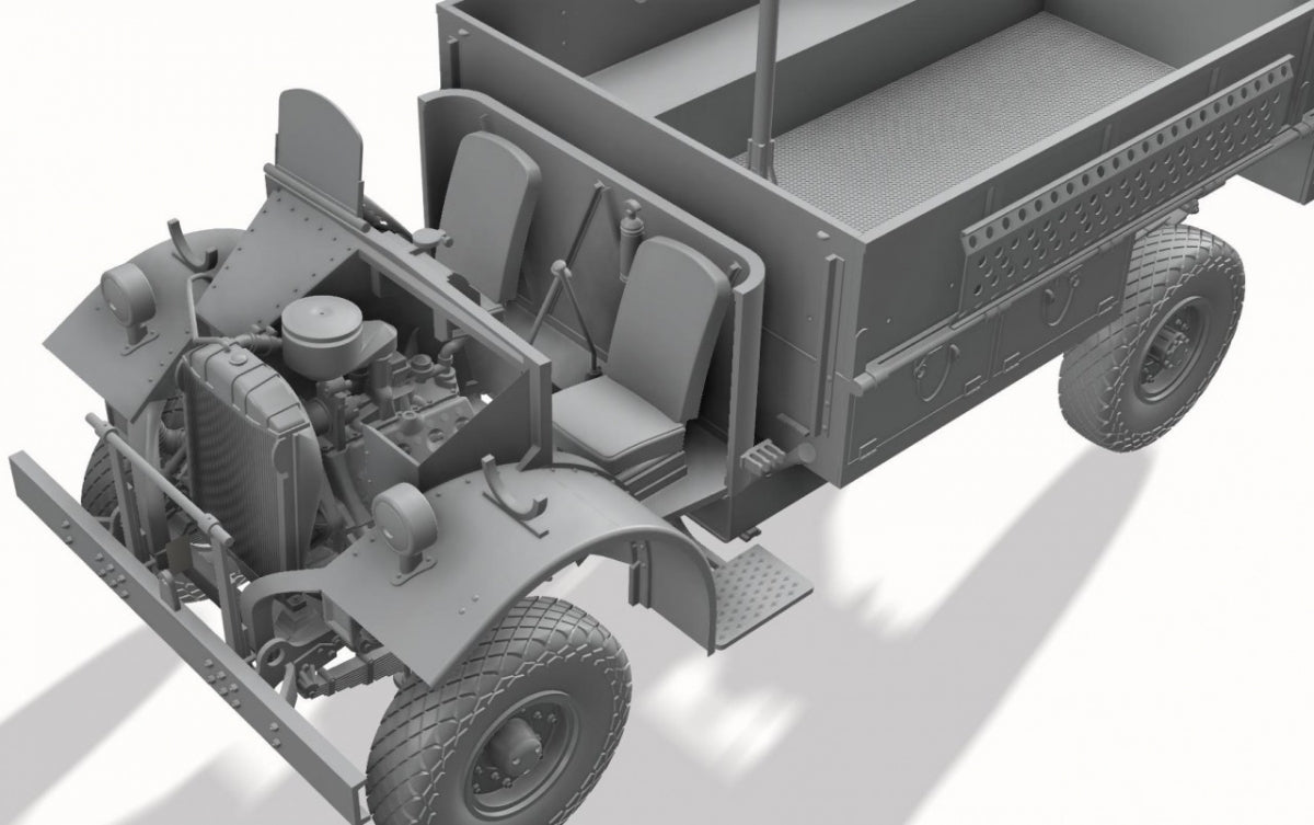 Camion de patrouille Thunder Model 35304 LRDG F30 CMP en service LRDG 1/35 – image 7