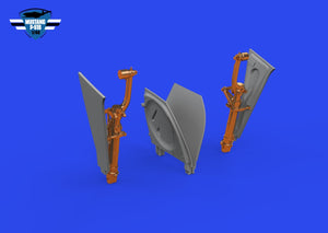 Eduard 648994 P-51B / C undercarriage legs BRONZE EDUARD 1/48 – image 4