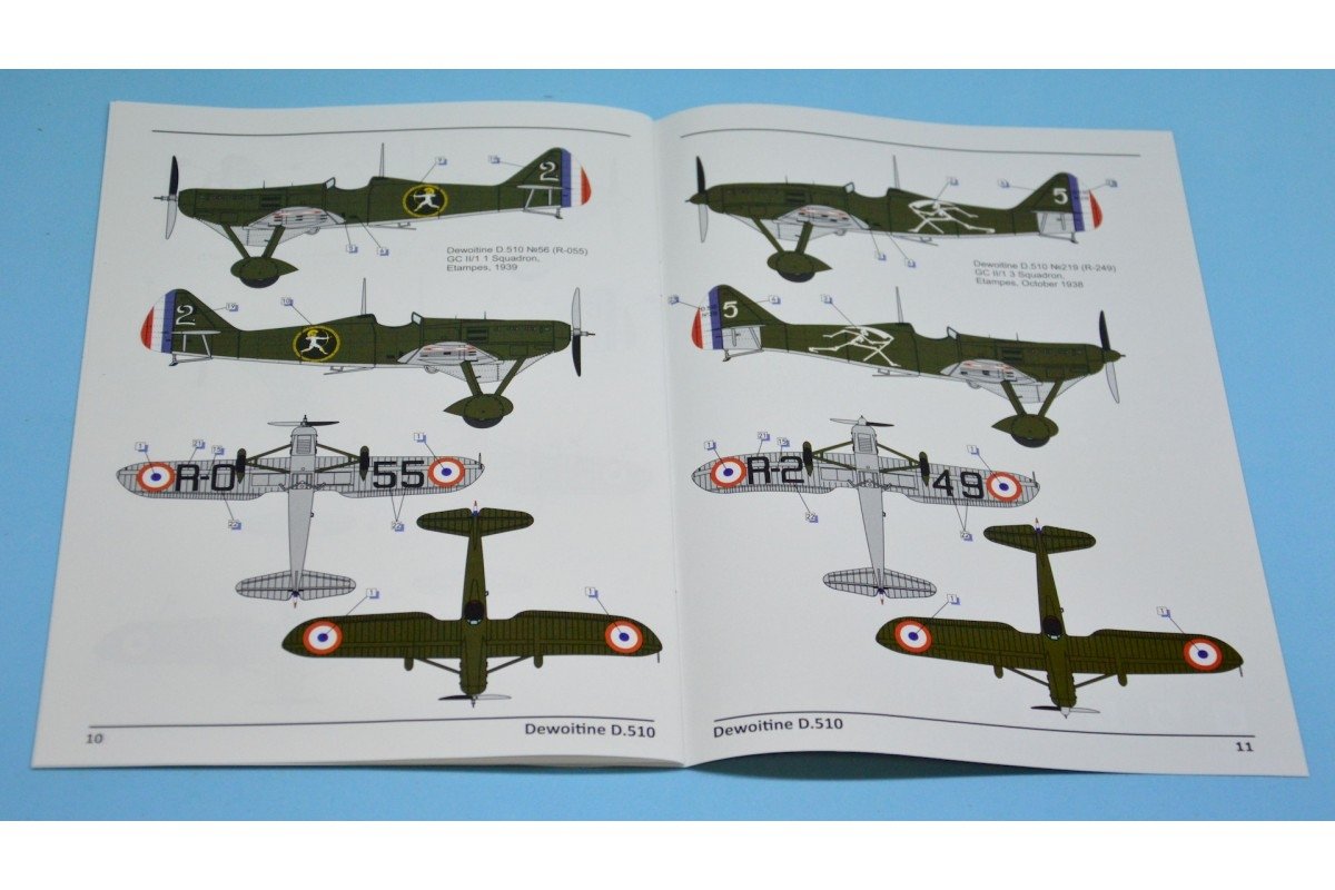 Dora Wings 32003 Dewoitine D.510 1/32 – immagine 4