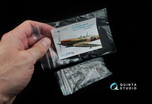 Quinta Studio QC144001 Spitfire Mk.IX vacuuformed clear canopy, 3 pcs (for Eduard kit) 1/144 – imagen 5