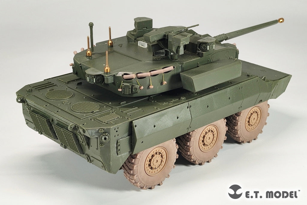 E.T. Model P35-167 Modern French AMX-10RCR Tank Destroyer Sagged wheels 1/35 – imagen 5