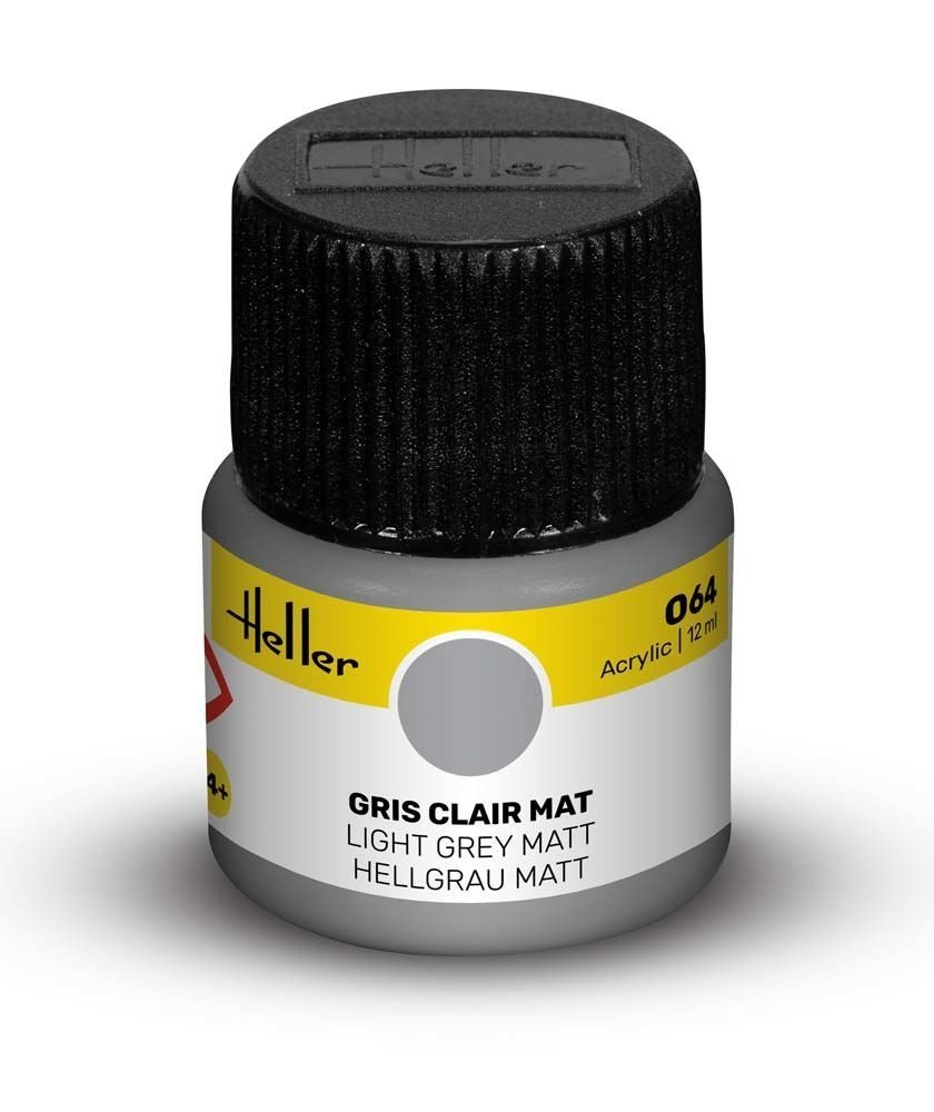 Heller 9064 064 Gris clair mat 12 ml