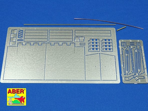 Aber 16039 Tiger II Vol.6 - Rear Fenders 1/16