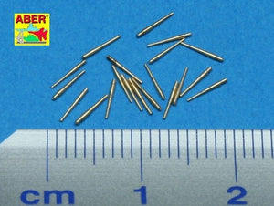 Aber 1/700L-21 Set of 20 pcs 102 mm universal barrels for Royal Navy ships 1/700 – Bild 2