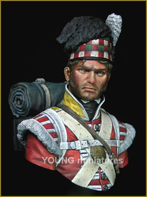 Young Miniatures YH1826 The 92nd Gordon Highlanders Waterloo 1815 1/10 – image 2