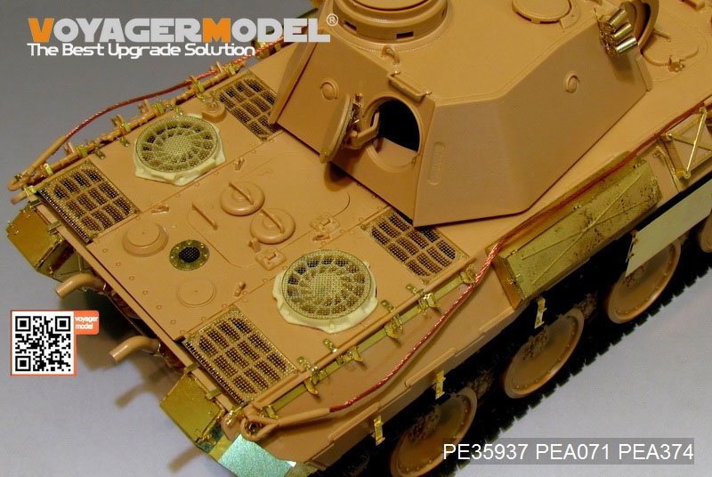 Voyager Model PE35937 WWII German Panther D Tanks Basic For MENG TS-038 1/35 – imagen 8