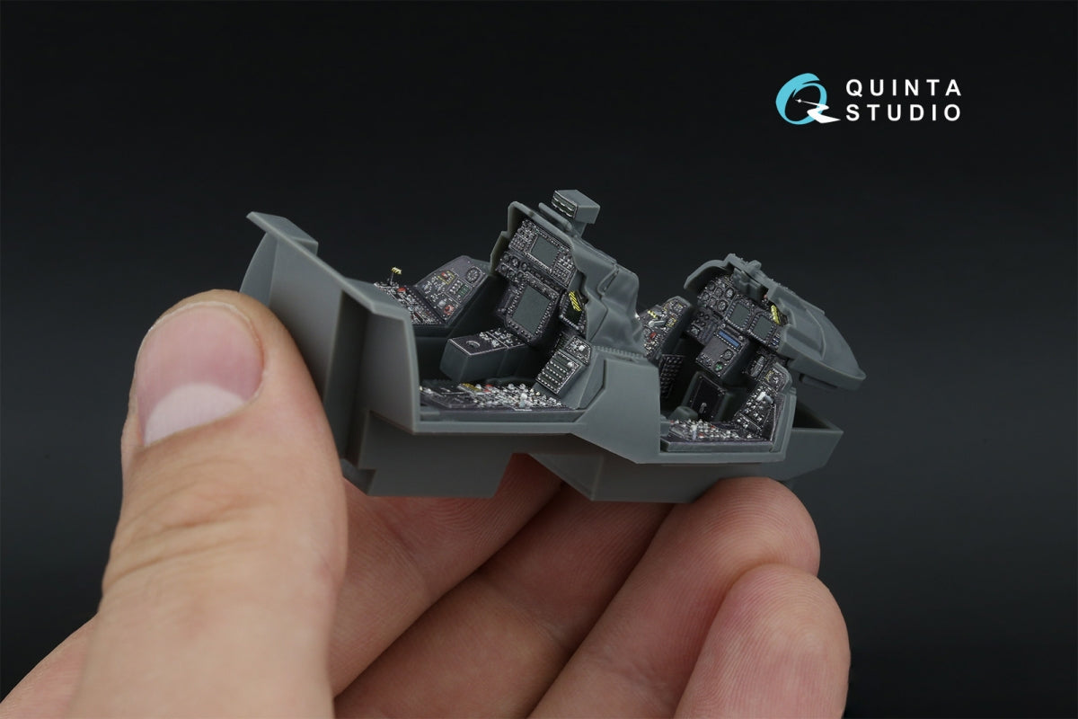 Quinta Studio QDS-48593 F-14D Super Tomcat 3D-Printed &amp;amp; coloured Interior on decal paper (GWH) (Small version) 1/48 – immagine 9