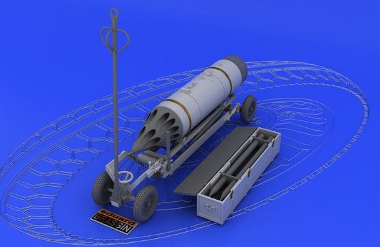 Eduard 648046 Rocket launcher B-8M1 and loading cart 1/48 – imagen 3